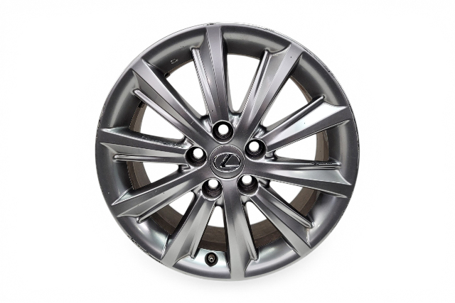 2009-2012 Lexus ES350 Rim Wheel 17in 10 Spoke #1 Factory 4261A-33050, F016, OEM, 2009, 2010, 2011, 2012