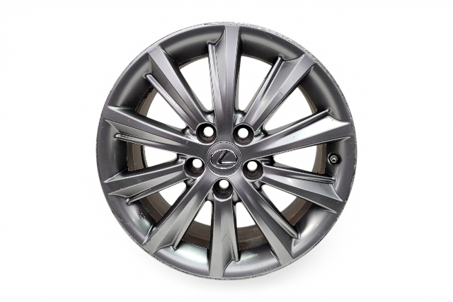 2009-2012 Lexus ES350 Rim Wheel 17in 10 Spoke #2 Factory 4261A-33050, F016, OEM, 2009, 2010, 2011, 2012