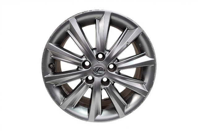 2009-2012 Lexus ES350 Rim Wheel 17in 10 Spoke #4 Factory 4261A-33050, F016, OEM, 2009, 2010, 2011, 2012
