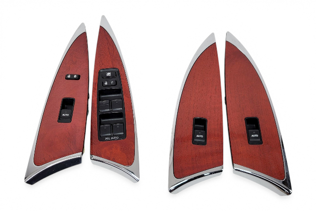 2007-2012 Lexus ES350 Window Switch Switch w/Bezel Set Front/Rear Left/Right 84040-33070, F016, OEM, 2007, 2008, 2009, 2010, 2011, 2012