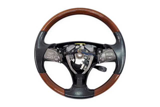 2009-2012 Lexus ES350 Wheel with Wood Grain Trim 45100-33760-C0, F016, OEM, 2009, 2010, 2011, 2012