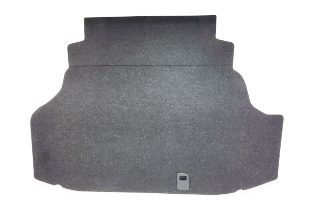 2007-2012 Lexus ES350 Trunk Carpet Mat Trim Black Cargo Spare Tire Cover, 64711-33211-C0, F016, OEM, 2007, 2008, 2009, 2010, 2011, 2012