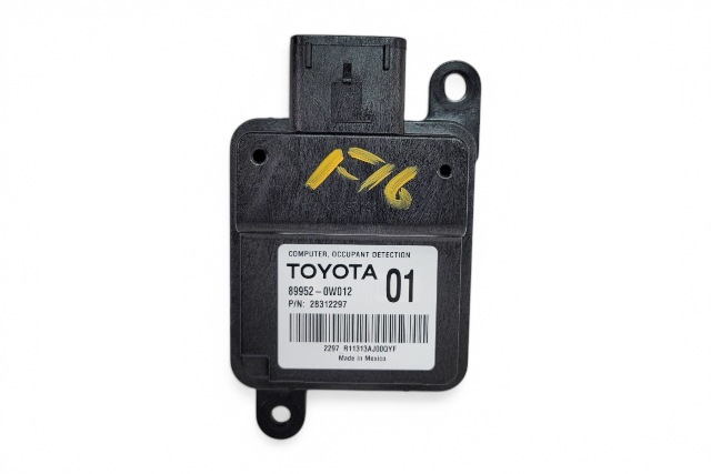 2007-2012 Lexus ES350 Occupant Position Detection Sensor OPDS 89952-0W012, F016, OEM, 2007, 2008, 2009, 2010, 2011, 2012