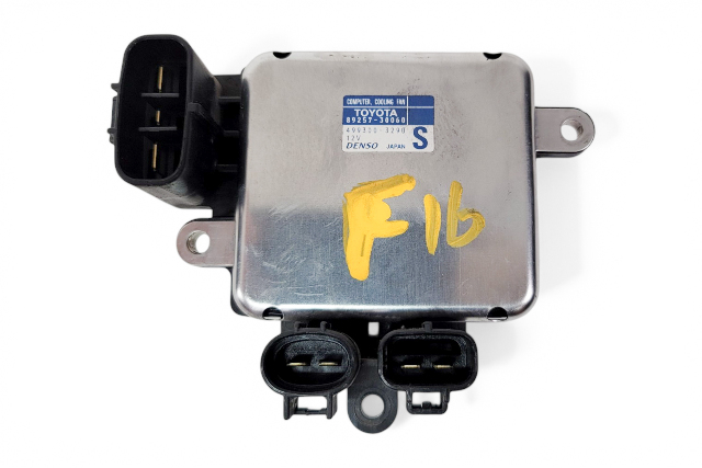 2007-2018 Lexus ES350 Cooling Fan Control Module 89257-30060, F016, OEM, 2007, 2008, 2009, 2010, 2011, 2012, 2013, 2014, 2015, 2016, 2017, 2018