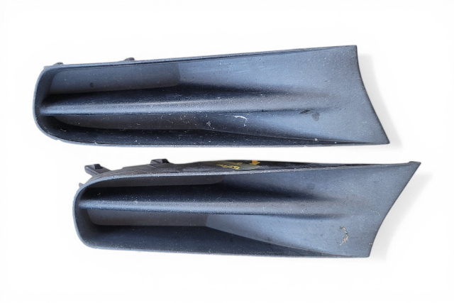 2009-2012 Lexus ES350 Front Right/Left Fog Light/Lamp Cover Gray Set, 53141-33100, 53142-33110 F016, OEM, 2009, 2010, 2011, 2012