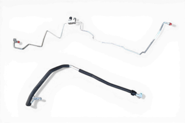 2011-2012 Lexus ES350 A/C Air Conditioner Suction Tube Pipe Set(2) 88707-33100, 88710-33420, F016, OEM, 2011, 2012