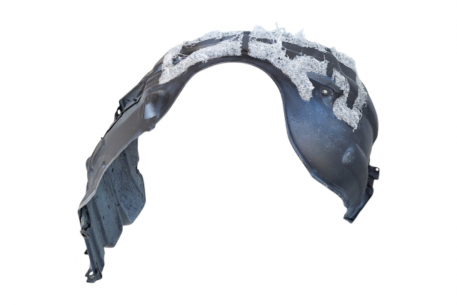 2009-2012 Lexus ES350 Fender Cover Liner, Front Right/Passenger 53875-33180, F016, OEM, 2010, 2011, 2012