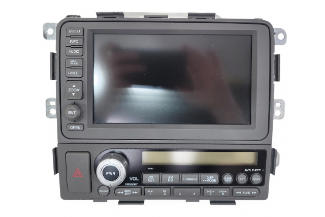 2006-2008 Honda Ridgeline Navigation GPS Unit Player Screen 39110-SJC-A41ZA, F017, OEM, 2006, 2007, 2008