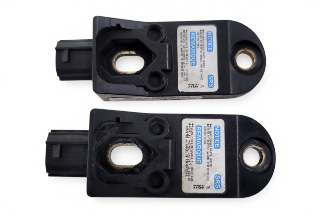 2006 Honda Ridgeline Impact Crash Sensor Set, 77930-SJC-P81, F017, OEM, 2017