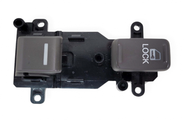 2006-2014 Honda Ridgeline Front Right/Passenger Window Switch Brown 35760-SJC-A01ZA, F017, OEM, 2006, 2007, 2008, 2009, 2010, 2011, 2012, 2013, 2014