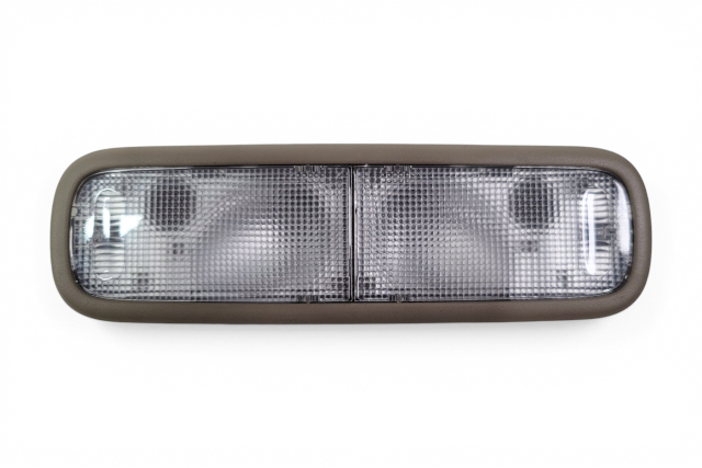 2006-2010 Honda Ridgeline Interior Lamp Rear Roof Overhead Light Gray, 34403-SEP-A01ZE, F017, OEM, 2006, 2007, 2008, 2009, 2010