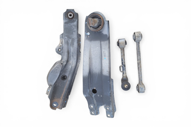 2006-2014 Honda Ridgeline Rear Left Lower Control Arm, Set, 52360-SJC-A01, 52372-SJC-A00, F017, OEM, 2006, 2007, 2008, 2009, 2010, 2011, 2012, 2013, 2014