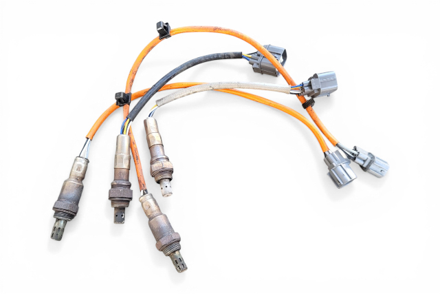 2006-2008 Honda Ridgeline Oxygen O2 Sensor Set 36532-RJA-004, F017, OEM, 2006, 2007, 2008