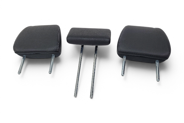 2017-2021 Honda Ridgeline Rear Headrest, Black, Left/Right/Center Set(3), 82140-T6Z-A41ZC, F018, OEM, 2017, 2018, 2019, 2020, 2021