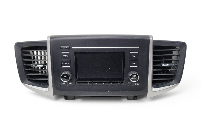 2017-2019 Honda Ridgeline Radio CD Player Display Screen Receiver, 39100-T6Z-A11, F018, OEM, 2017, 2018, 2019