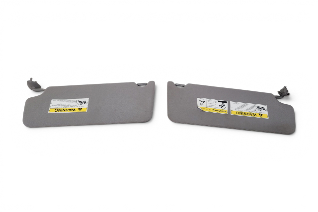 2017-2026 Honda Ridgeline Sun Shade Visor Left/Right Grey Set, 83230-TG7-A02ZB, F018, OEM, 2017, 2018, 2019, 2020, 2021, 2022, 2023, 2024, 2025, 2026