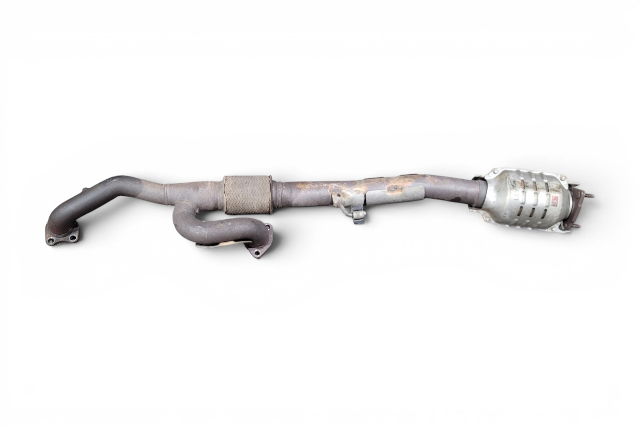2017-2023 Honda Ridgeline Exhaust Muffler Pipe w/Flex Muffler Pipe Converter 18150-5MJ-A50, F018, OEM, 2017, 2018, 2019, 2020, 2021, 2022, 2023