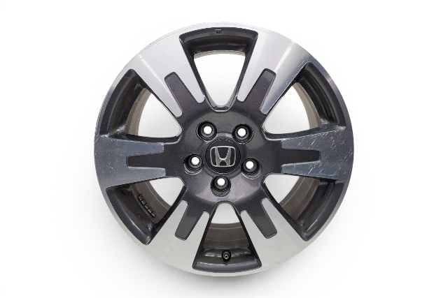 2017-2019 Honda Ridgeline Wheel Rim Alloy 18x8 6 Spoke #1, 42700-T6Z-A01, F018, OEM, 2017, 2018, 2019