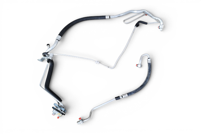 2017-2019 Honda Ridgeline  A/C Discharge Hose Line Pipe Set(3), 80311-T6Z-A01, 80315-TZ5-A01, F018, OEM, 2017, 2018, 2019