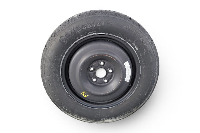 2006-2026 Honda Ridgeline Spare Tire Wheel Continental T165-90-R17, F018, OEM, 2006, 2007, 2008, 2009, 2010, 2011, 2012, 2013, 2014, 2015, 2016, 2017, 2018, 2019, 2020, 2021, 2022, 2023, 2024, 2025, 2026