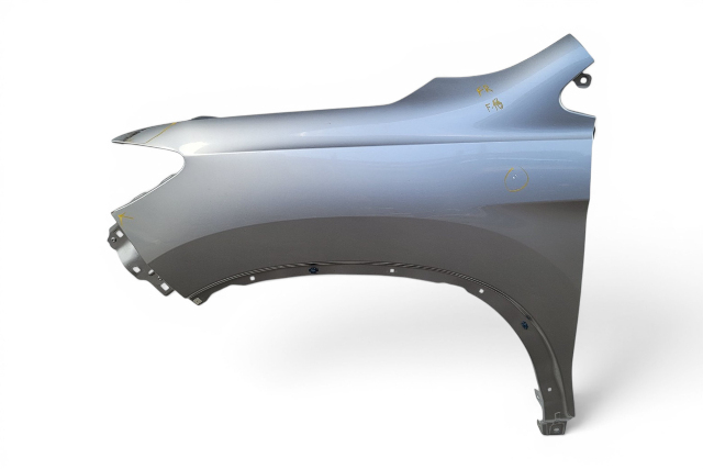 2017-2020 Honda Ridgeline Fender Front Left/Driver Side Silver Metallic, 60261-TG7-A90ZZ, F018, OEM, 2017, 2018, 2019, 2020