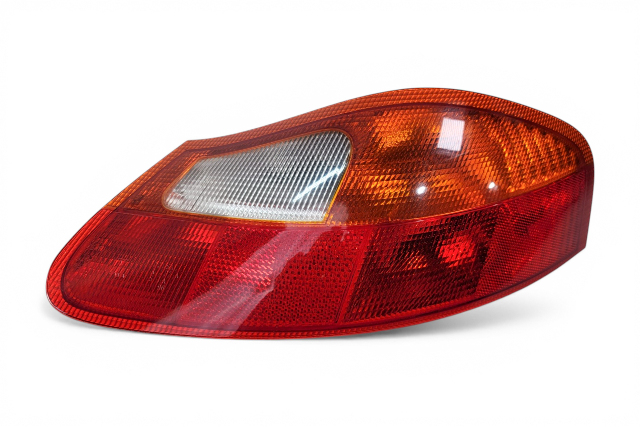 2000-2002 Porsche Boxster 986 Right Driver Side Outer Tail Light Lamp, 986-631-444-04, F019, OEM, 2000, 2001, 2002