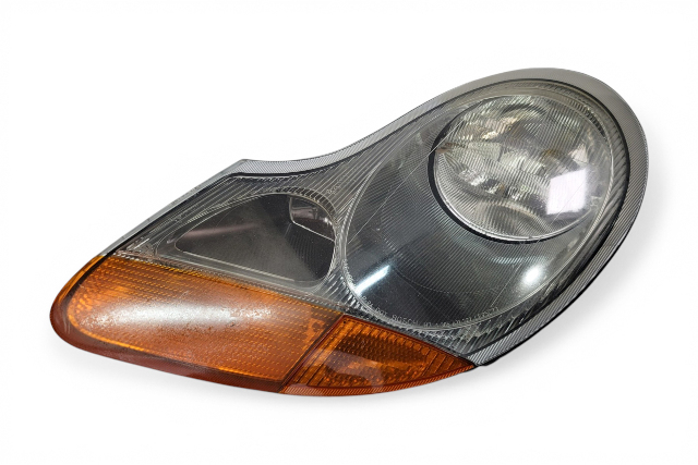 1997-2004 Porsche Boxster 986 Headlight Lamp Halogen Front Left/Driver Side, 986-631-131-04, F019, OEM, 1997, 1998, 1999, 2000, 2001, 2002, 2003, 2004