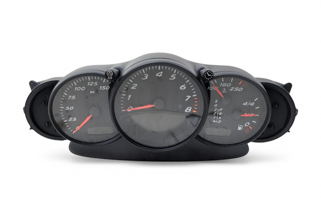 2001-2004 Porsche Boxster 986 Speedometer Cluster Meter Panel 149K 986-641-204-06-70C, F019, OEM, 2001, 2002, 2003, 2004