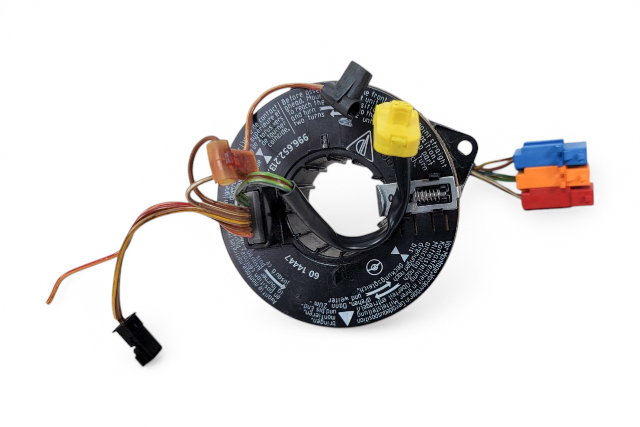 1997-2004 Porsche Boxster 986 SRS Clock Spring Reel Cable Wire, 996-652-211-04, F019, OEM, 1997, 1998, 1999, 2000, 2001, 2002, 2003, 2004