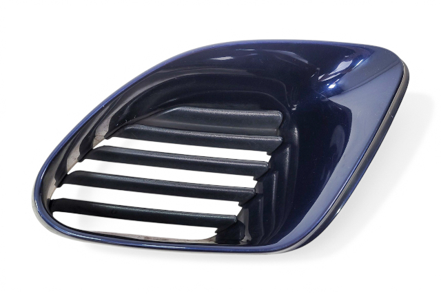 2000-2002 Porsche Boxster 986 Rear Left/Driver Quarter Air Duct Vent Trim Grill Cover, 986-504-561-02-G2X, F019, OEM, 2000, 2001, 2002