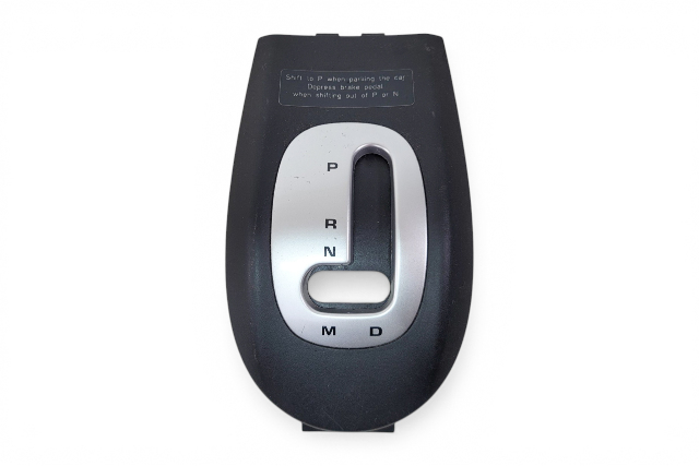 2000-2002 Porsche Boxster 986 Center Console Shifter Trim Bezel Boot Cover Silver A/T 996-552-259-00-EOY, F019, OEM, 2000, 2001, 2002