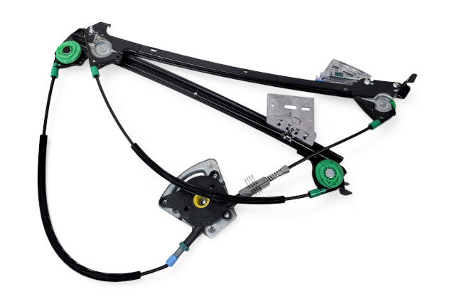 1997-2004 Porsche Boxster 986 Front Window Regulator Left/Driver 996-542-075-04, F019, OEM, 1997, 1998, 1999, 2000, 2001, 2002, 2003, 2004