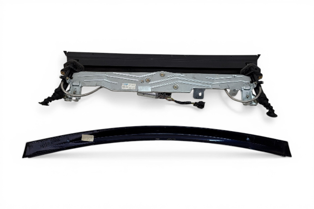 1997-2004 Porsche Boxster 986 Trunk Lid Deck Spoiler Wing Blue, 986-504-109-00, F019, OEM, 1997, 1998, 1999, 2000, 2001, 2002, 2003, 2004