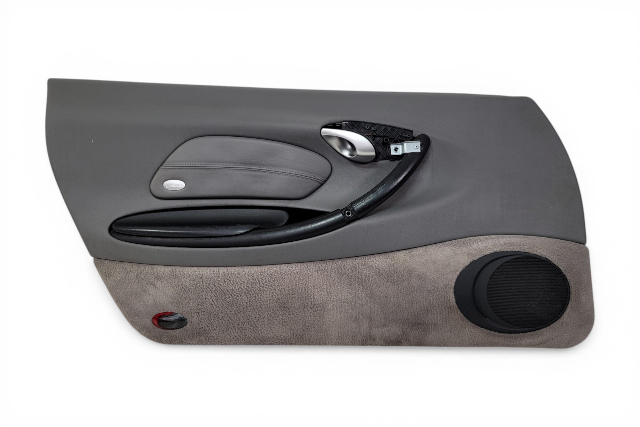 2000-2004 Porsche Boxster 986 Front Left Door Panel Gray, 986-555-121-17-ESZ, F019, OEM, 2000, 2001, 2002, 2003, 2004