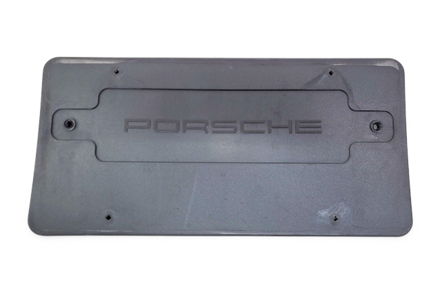 1997-2005 Porsche Boxster 986 License Plate Holder, 996-701-107-00, F019, OEM, 1997, 1998, 1999, 2000, 2001, 2002, 2003, 2004