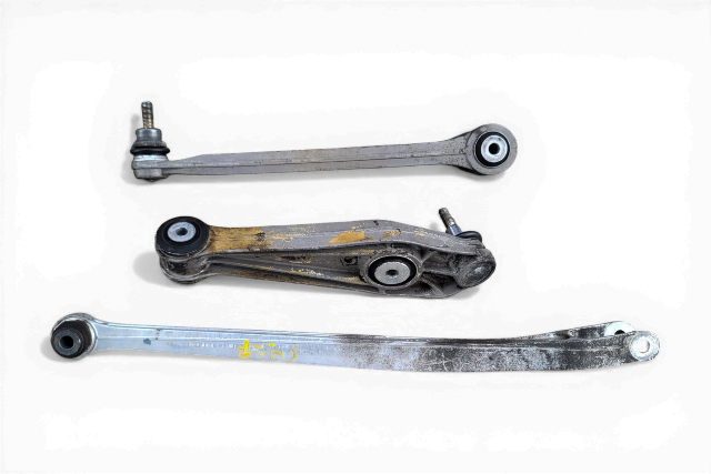 1997-2004 Porsche Boxster 986 Rear lower Control Arm Rod Right/Passenger Set(3) 986-331-043-08, F019, OEM, 1997, 1998, 1999, 2000, 2001, 2002, 2003, 2004