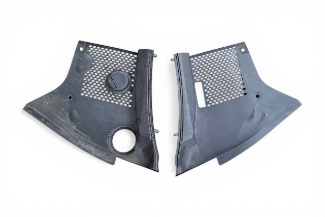 1997-2004 Porsche Boxster 986 Right/Left Under Hood Windshield Cowl Trim Panel Cover, 996-572-562-02-01C, F019, OEM, 1997, 1998, 1999, 2000, 2001, 2002, 2003, 2004