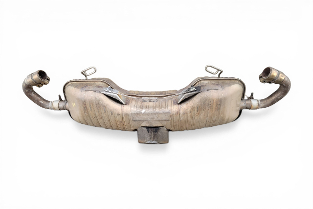 2000-2002 Porsche Boxster 986 2.7L Exhaust Muffler Tip, 996-111-152-02, F019, OEM, 2000, 2001, 2002