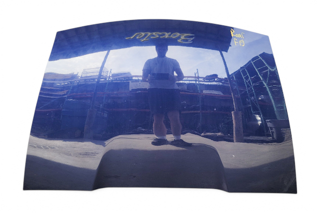 1997-2004 Porsche Boxster 986 Trunk Deck Lid Tail Lift Gate, Blue, 986-512-011-02-GRV, F019, OEM, 1997, 1998, 1999, 2000, 2001, 2002, 2003, 2004