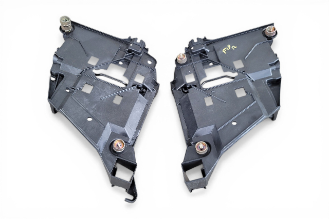 1997-2004 Porsche Boxster 986 Bracket Headlight Bumper Beam Right/Left Set, 996-631-042-00, F019, OEM, 1997, 1998, 1999, 2000, 2001, 2002, 2003, 2004, 2005