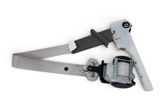 2011-2012 Nissan Leaf Seat Belt Retractor, Front Left, Gray 86885-3NA3A, F020, OEM, 2011, 2012