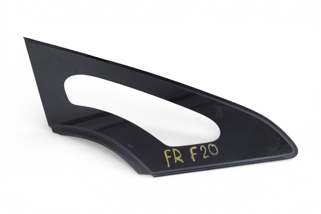 2011-2012 Nissan Leaf Front Quarter Opera Vent Glass Window Right/Passenger 76820-3NA0A, F020, OEM, 2011, 2012