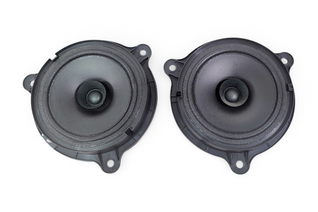 2011-2012 Nissan Leaf Front/Rear Door Radio Audio Speaker Left/Right Set 28156-1TG0A, F020, OEM, 2011, 2012