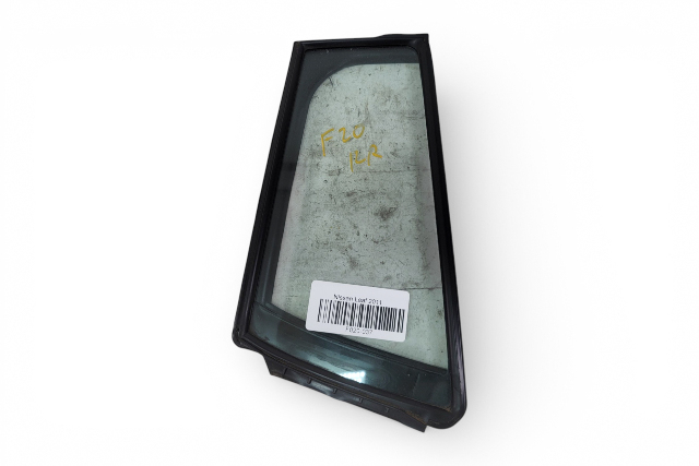 2011-2012 Nissan Leaf Rear Door Vent Glass Right/Passenger 82220-3NA0A, F020, OEM, 2011, 2012