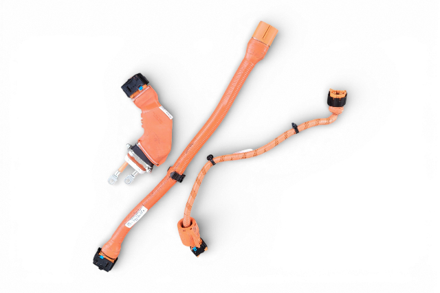 2011-2012 Nissan Leaf Battery Cable Wire Orange 297A6-3NA1, F020, OEM, 2011, 2012