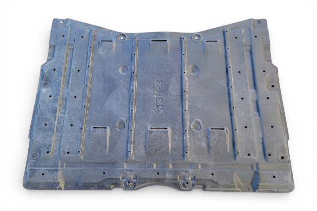 2011-2012 Nissan Leaf Under Engine/Battery Cover Plastic Splash Shield, 748N2-3NA0A, F020, OEM, 2011, 2012