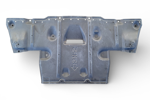 2011-2012 Nissan Leaf  Front Under Engine/Battery Cover Plastic Splash Shield 74811-3NA0A, F020, OEM, 2011, 2012