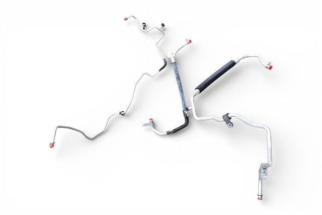 2011-2012 Nissan Leaf A/C Line Pipe Hose Front Cooler, Air Conditioning Set(3), 92481-3NA0A, 92440-3NA0A, F020, OEM, 2011, 2012