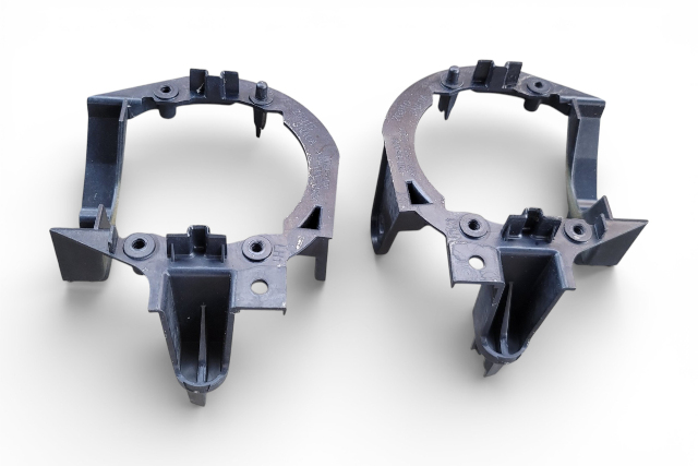 2011-2017 Nissan Leaf Fog Light Bracket Right/Left Set, 26910-3NA0A, F020, OEM, 2011, 2012, 2013, 2014, 2015, 2016, 2017