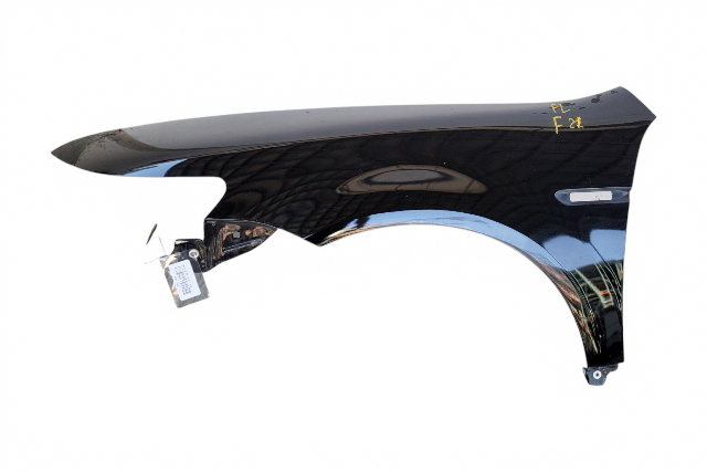 2004-2008 Acura TL Fender Assembly Left/Driver Side, Black, 04630-SEP-A91ZZ, F021, OEM, 2004, 2005, 2006, 2007, 2008
